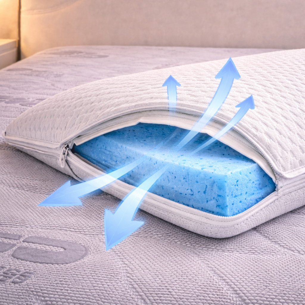 Coppia di Cuscini in Memory Foam